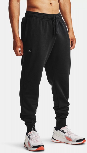 Штани Under Armour UA Rival Fleece Joggers 1357128-001 р. 2XL чорний