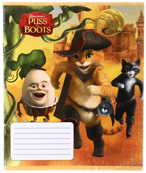 Зошит шкільний уф-лак 12 аркушів у лінійку в асортименті Мрії збуваються