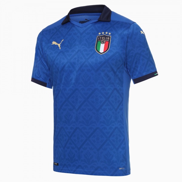 Футболка Puma FIGC Home Shirt Replica 75646801 р.XL синій