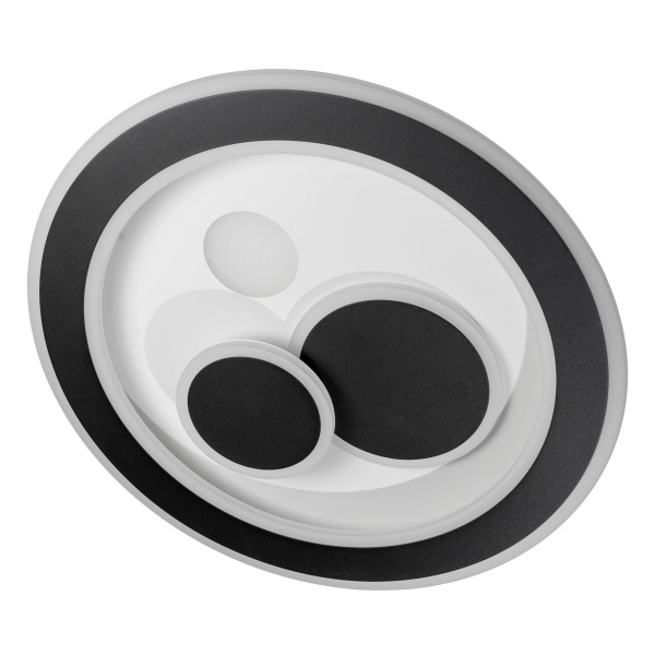 Светильник светодиодный Светкомплект ACR 4838 3R RC 85 Вт белый с черным 2800-4500-6000 К 