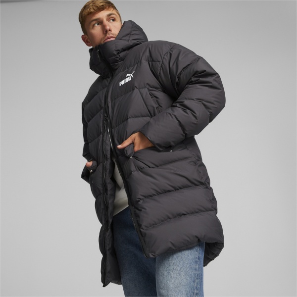 Пуховик Puma PROTECTIVE HOODED DOWN COAT 84931501 р.2XL черный