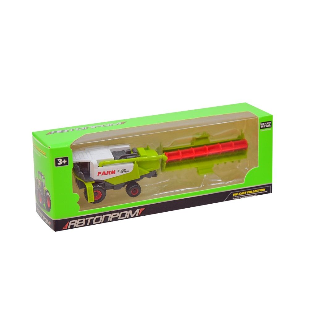 Автомобиль Автопром 1:50 трактор метал 7804