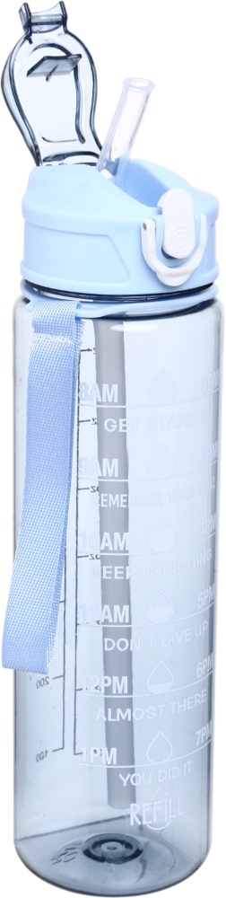 Пляшка для води Maxmark Motivation 750 мл синя