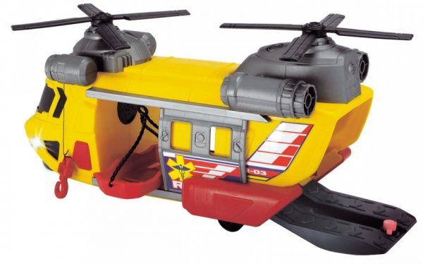 Вертолет спасательный Dickie Toys Служба спасения со звуковыми и световыми эффектами 3306004