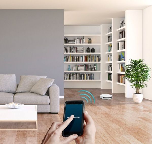 Робот-пылесос Rowenta RR7267WH Explorer S40 Aqua white 