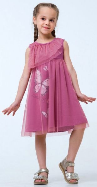 Сарафан Smil 120244 р.98 ліловий 