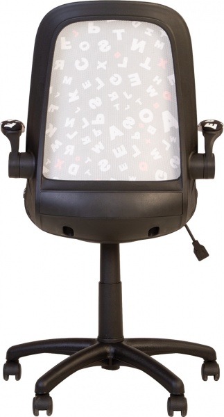 Кресло детское Nowy Styl GLORY GTP BLACK KIDS TILT PL62 (CH) OD-07/SPR-10 черный/с буквами 