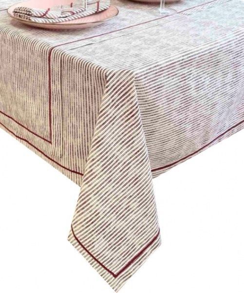 Скатерть Avantime Мираж бордо 132x132 см Прованс 