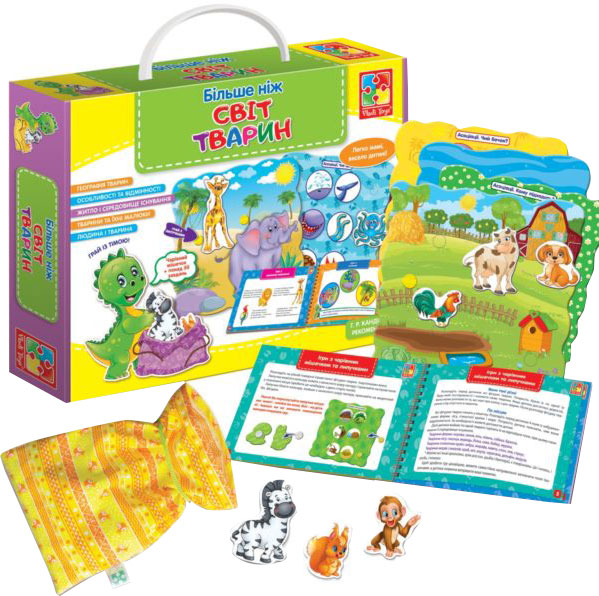 Гра настільна Vladi Toys Бiльше нiж Свiт тварин VT2801-21