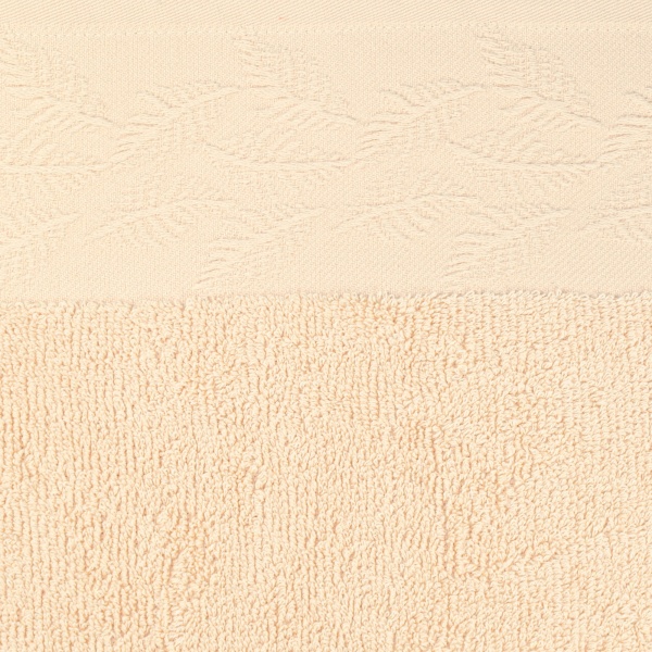 Рушник махровий Натюрель 50x90 см пудра Homeline 