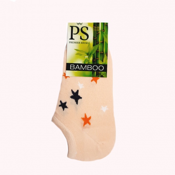 Носки женские Premier Socks Бамбук звезды р. 23-25 разноцветный 