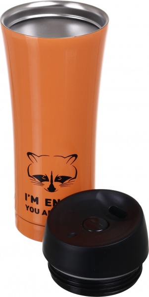 Термочашка Orange racoon 400 мл Flamberg