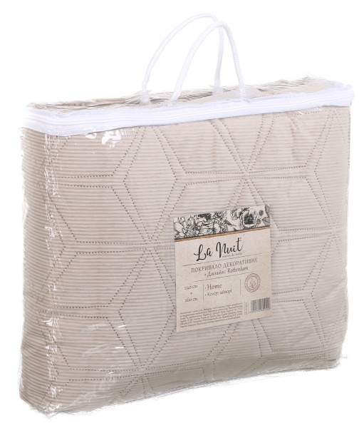 Покрывало Rotterdam 240x260 см La Nuit айвори 