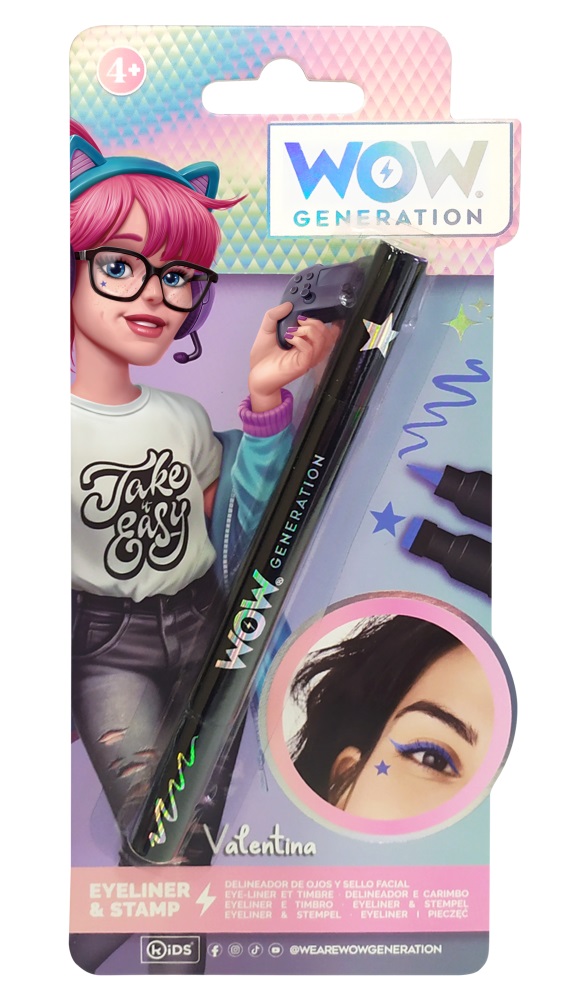 Подводка для глаз Kids Licensing + штамп в ассортименте
