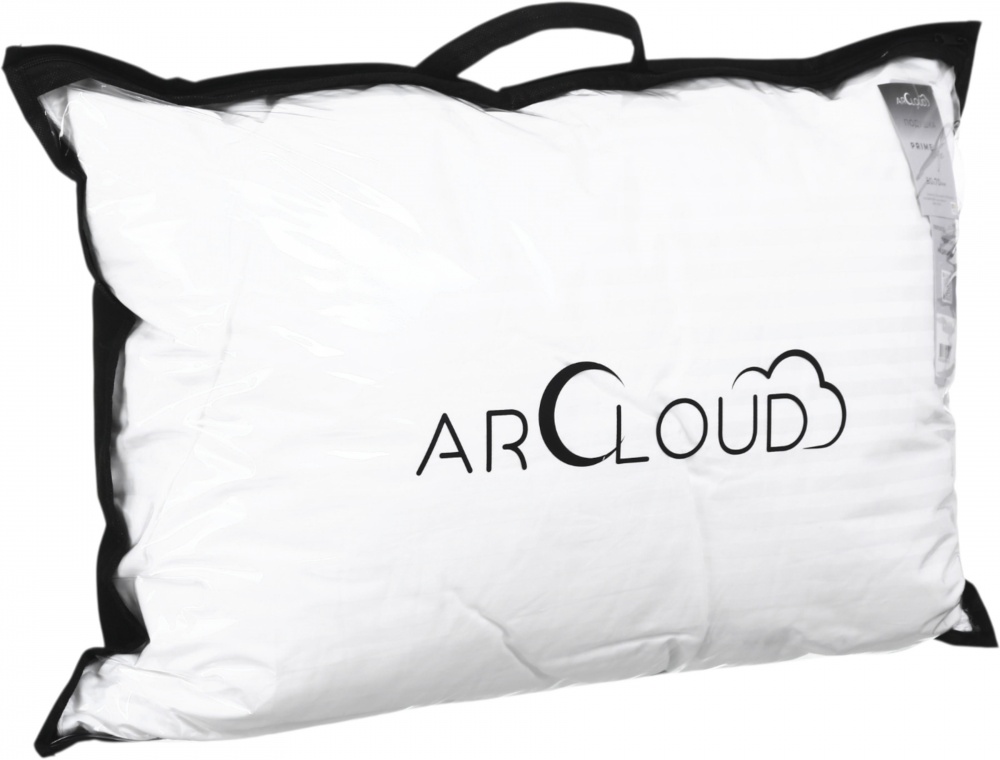 Подушка Prime Life з блискавкою ARCLOUD 50x70 см білий