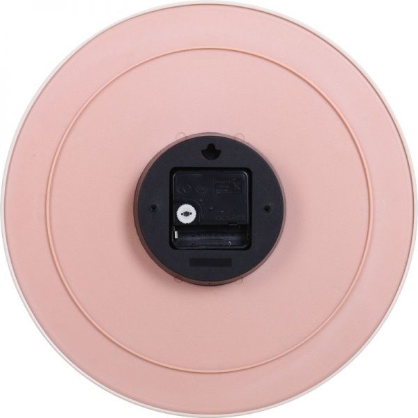 Часы настенные Moon 30,5 см бежевый