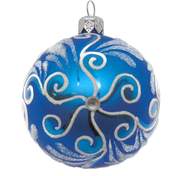 Шар новогодний d80 2574-2/28043 