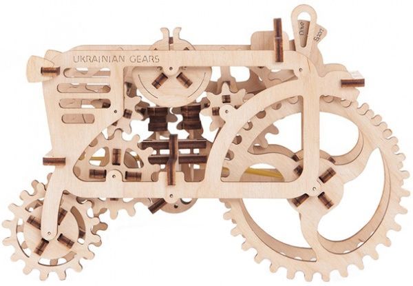 Конструктор Ukrainian Gears 3D-пазлы механические Трактор 1 6000466