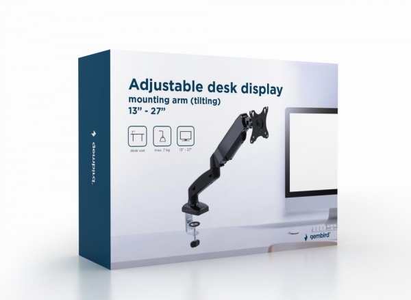 Кронштейн Gembird MA-DA1-01 сталь поворотно-наклонные 13
