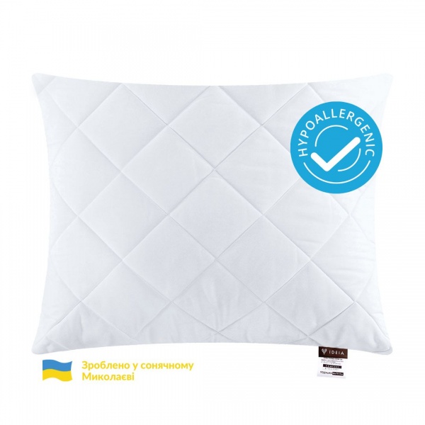 Подушка антиалергенна ДобраНіч IDEIA 50x70 білий