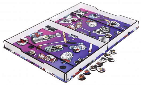 Игра настольная Аэрохоккей 400х600 мм