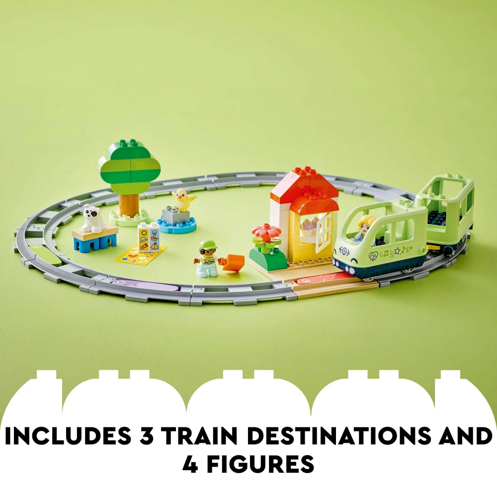 Конструктор LEGO DUPLO Интерактивный приключенческий поезд 10427