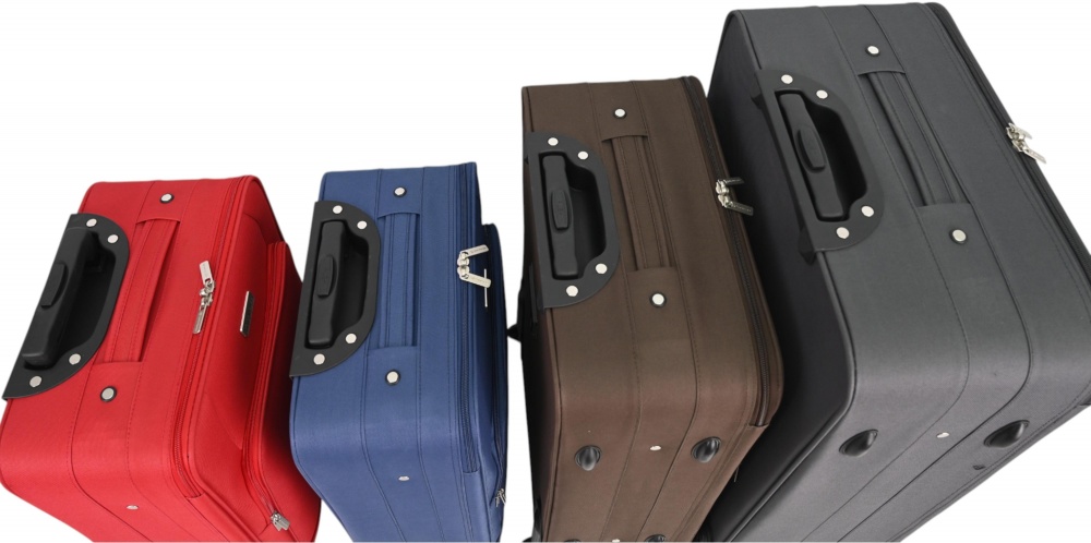 Валіза Compass MS-2502 50 л червоний 41x24x64 см M