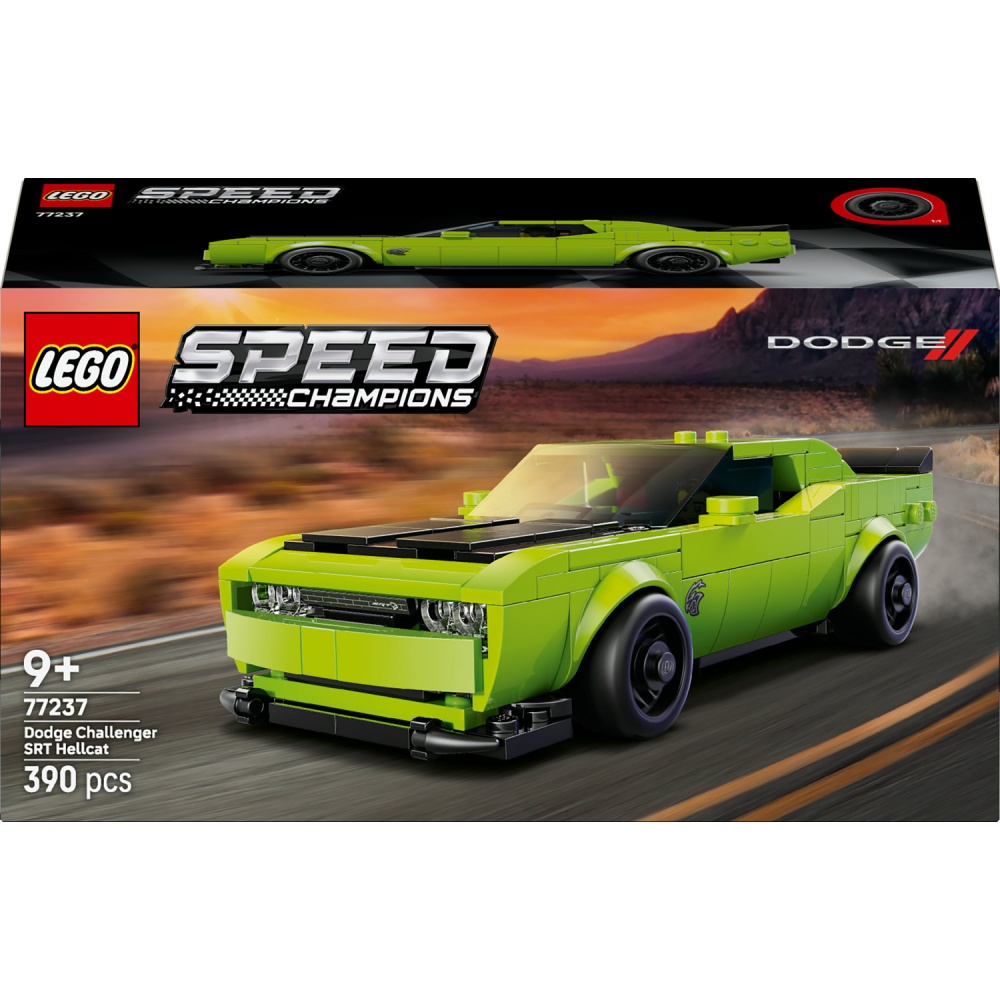 Конструктор LEGO Speed Champions Спортивний автомобіль Dodge Challenger SRT Hellcat 77237