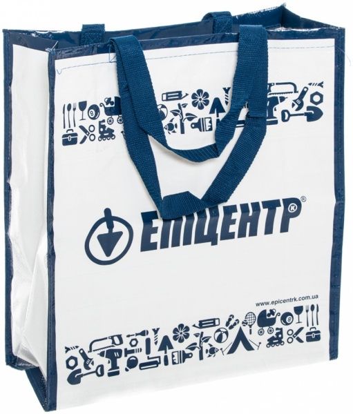 Сумка господарська  Лого 440x470x170 мм білий