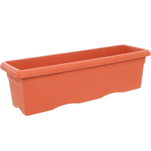 Горщик пластиковий Plastiken Terra Jardinera прямокутний 31л теракот 