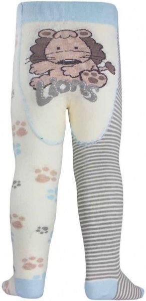 Колготки детские Conte-Kids TipTop 356 р.62-74 капучино-серый 