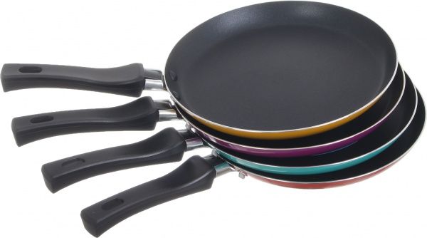 Сковорода для млинців 22 см помаранчева UP! (Underprice)