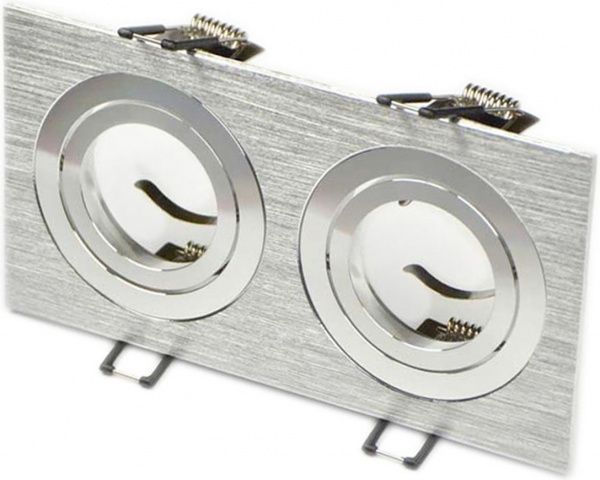 Светильник точечный Светкомплект AT 10-2 AL GU5.3 алюминий 