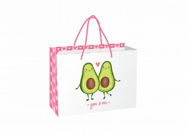 Пакет подарочный бумажный Shine 16х23х8 см