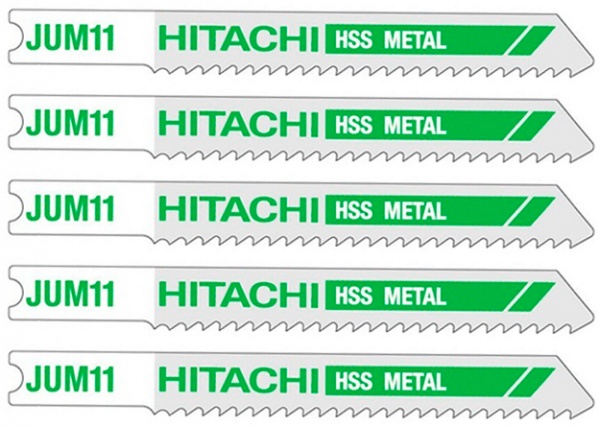 Набор пилочек для электролобзика Hitachi JUM11 5 шт. 750025