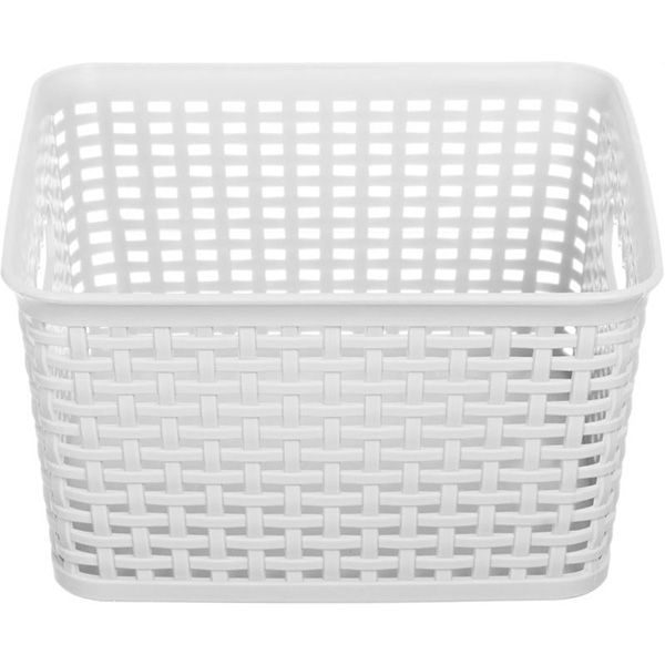 Корзина пластиковая G560 Kangaroo-Square серая 115x215x215 мм