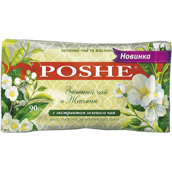 Мыло POSHE Зеленый чай и жасмин 90 г