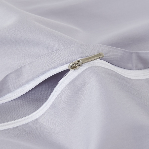 Комплект постельного белья Solid семейный светло-серый La Nuit 