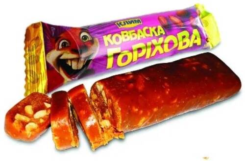 Грильяж ТМ Клім Ковбаска Горіхова 3 кг