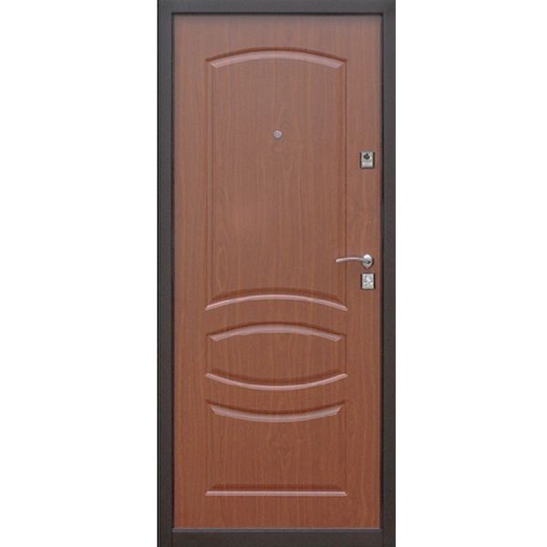 Дверь входная Стройгост 7 орех итальянский 2050x960мм правая