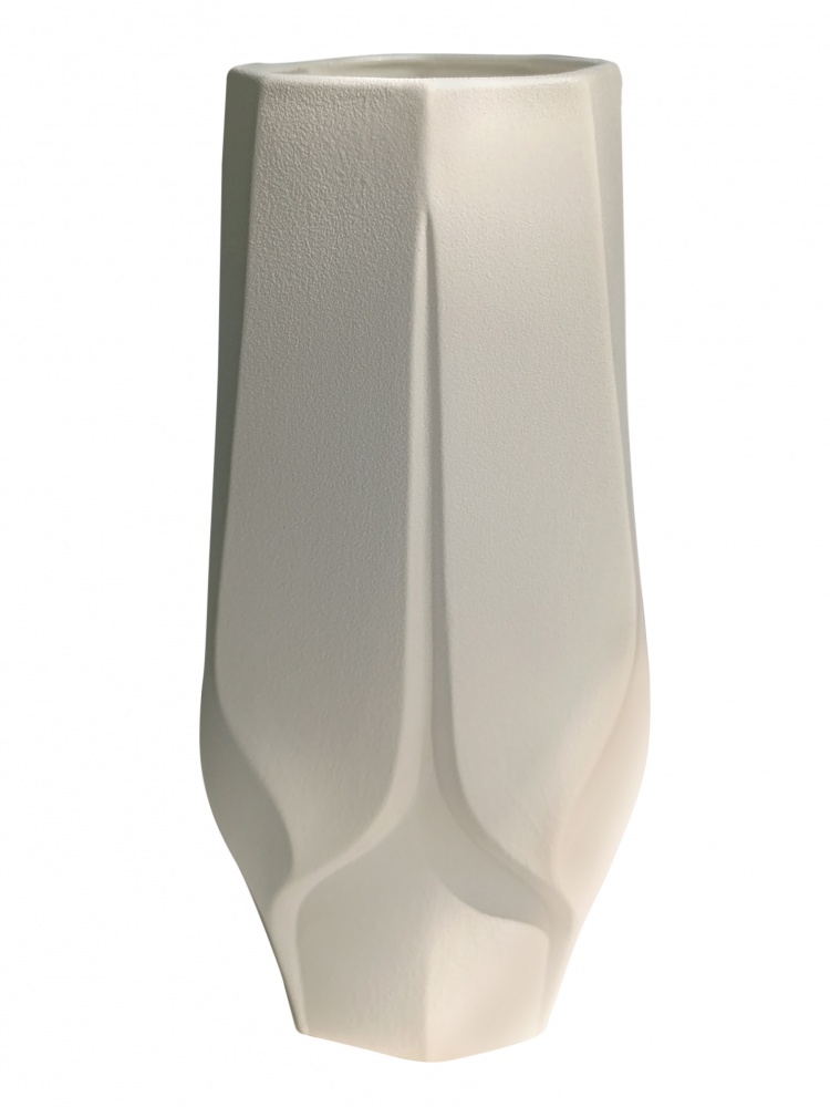 Ваза керамічна Eterna 6003-31 31 см біла матова 6003-31 біла матова