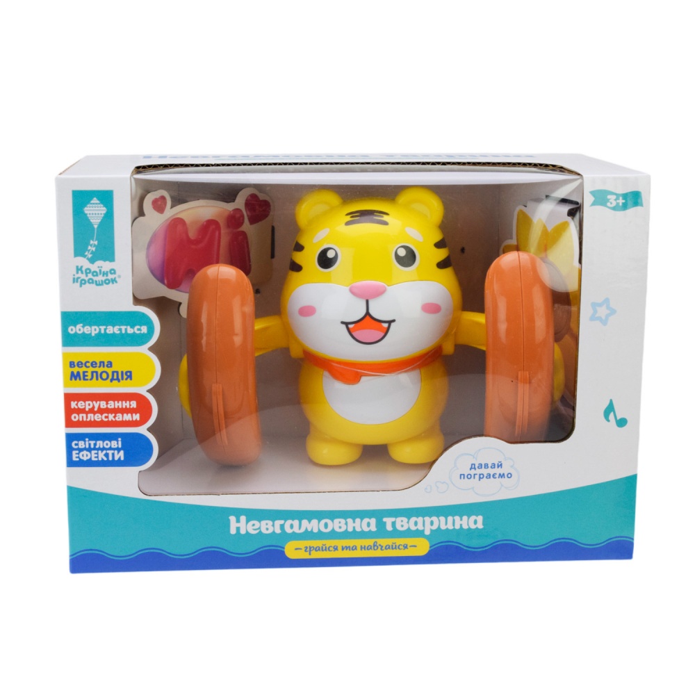 Игрушка музыкальная Країна Іграшок Тигр PL-724-05
