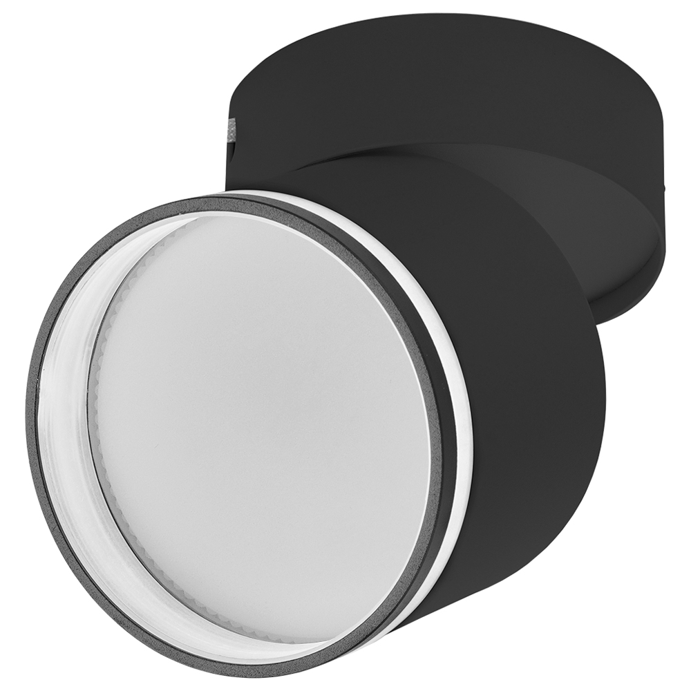 Светильник накладной поворотный LightMaster GX53 черный MLT508-1