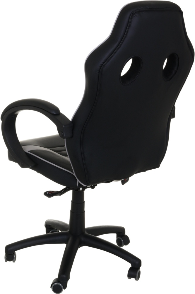 Кресло игровое Центр Меблів Идрис черно-серый