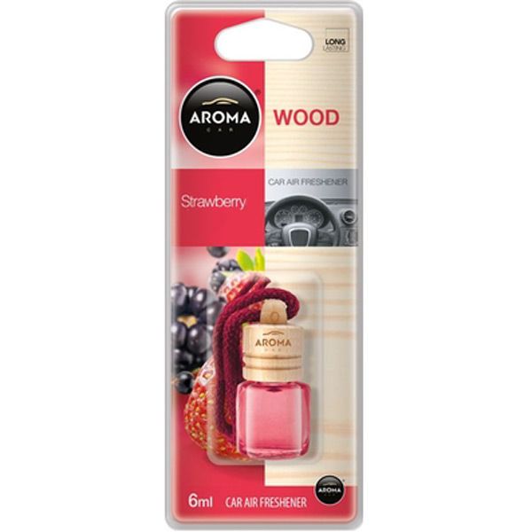 Ароматизатор AromaCar Wood Strawberry 6 мл