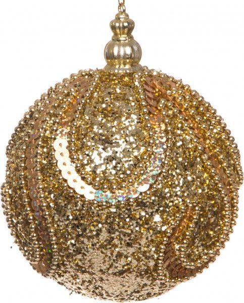 Куля пластикова d100 SDA70210G золотистий