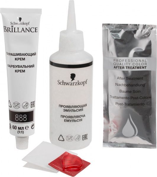 Крем-фарба для волосся Brillance Brillance №888 темна вишня 142,5 мл