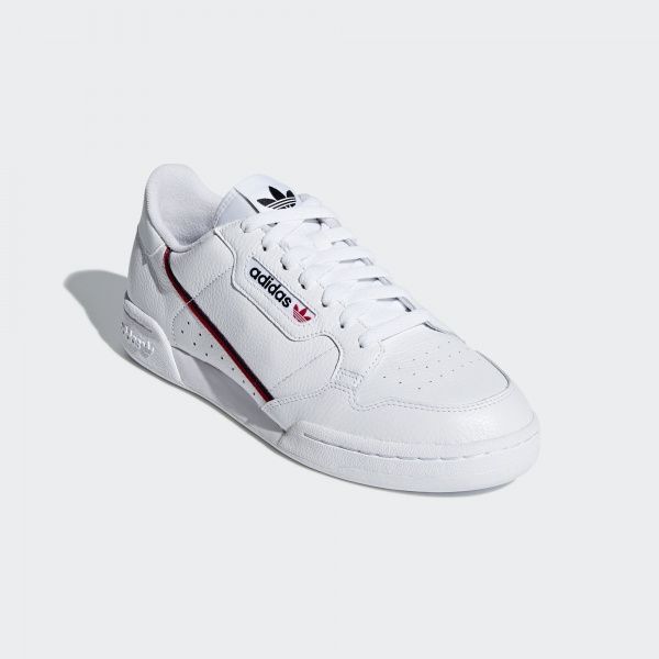 Кроссовки Adidas CONTINENTAL 80 G27706 р.UK 7 белый