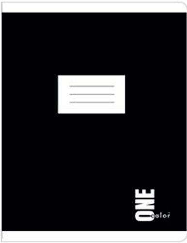 Тетрадь школьная 12 листов в линию One color в ассортименте InterDRUK