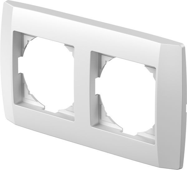 Рамка двухместная TEM Logiq универсальная белый OQ20PW-U